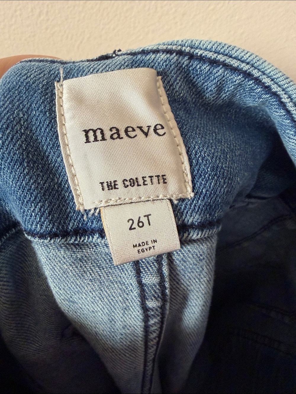 Maeve Colette High-Rise Wide-Leg Cropped Jeans Size 26 Tall - Picture 7 of 8